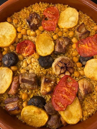 ARROZ AL HORNO CON CALDO CONCENTRADO PAELLISSIMO