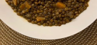 LENTEJAS VEGETARIANAS CON CALDO CONCENTRADO DE VERDURAS PAELLÍSSIMO