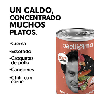 UN CALDO CONCENTRADO, MUCHOS PLATOS