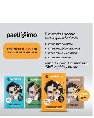Paellíssimo; El kit que convierte cualquier cocina en el corazón de España🥘