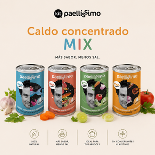 ¿Por qué nuestros caldos concentrados tienen más sabor y menos sal?